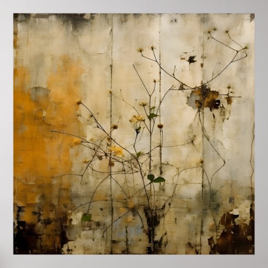 Wabi Sabi Japanse stijl kunst Poster (Voorkant)