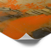 Wabi Sabi Japanse stijl kunst Poster (Hoek)