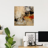 Wabi Sabi Japanse stijl kunst Poster (Thuiskantoor)