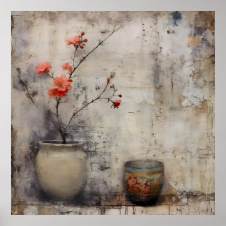Wabi Sabi Japanse stijl kunst Poster
