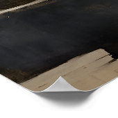 Wabi Sabi Japanse stijl kunst Poster (Hoek)