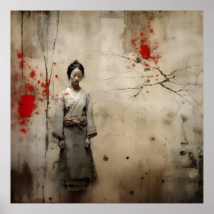 Wabi Sabi Japanse stijl kunst Poster