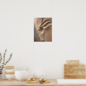 Wabi Sabi Wall Art voor een rustig huis Poster (Keuken)