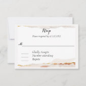 Wabi Sabi Waterverf Kanji RSVP (Voorkant)