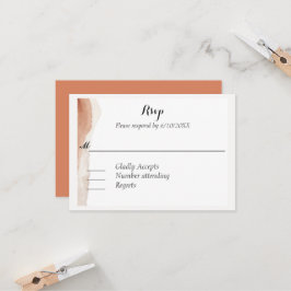 Wabi Sabi Waterverf Kanji RSVP
