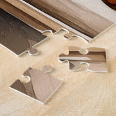 Wabi Sabi Woonkamer Jigsaw Puzzel (Zijkant)