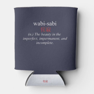 Wabi-Sabi zen Shirt boeddhistische esthetiek Blikjeskoeler