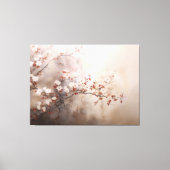 Wabisabi Esthetic Sakura Canvas Afdruk (Voorkant)