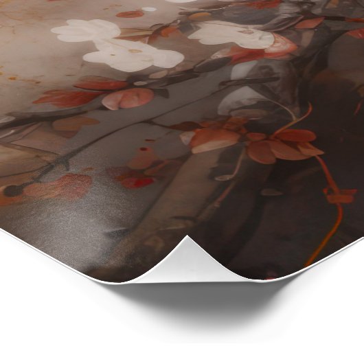 Wabisabi Esthetic Sakura Perfect Poster (Hoek)