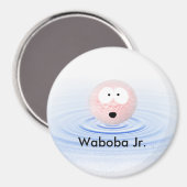 Waboba waterbal magneet (Voorkant / Achterkant)