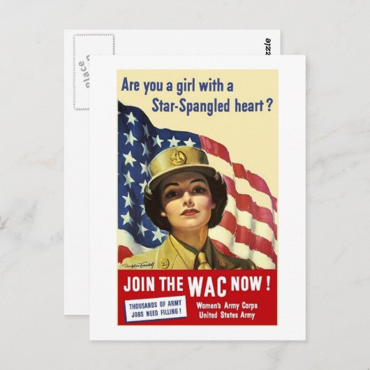 WAC BRIEFKAART (Voorkant / Achterkant)