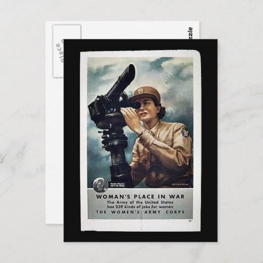 Wac Briefkaart (Voorkant / Achterkant)