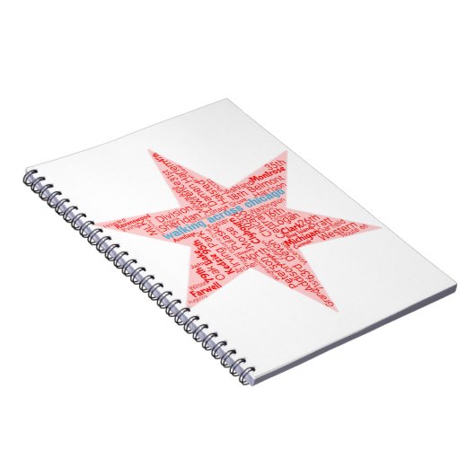 WAC Chicago Star Notitieboek (Rechterzijde)