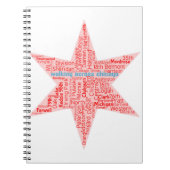 WAC Chicago Star Notitieboek (Voorkant)