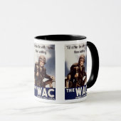 WAC Recruiting Poster Mok (Voorkant rechts)