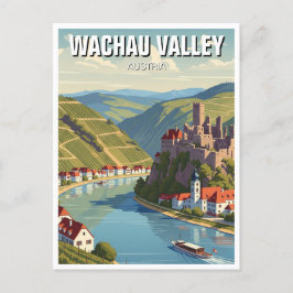 Wachau Valley Oostenrijk Reizen Briefkaart