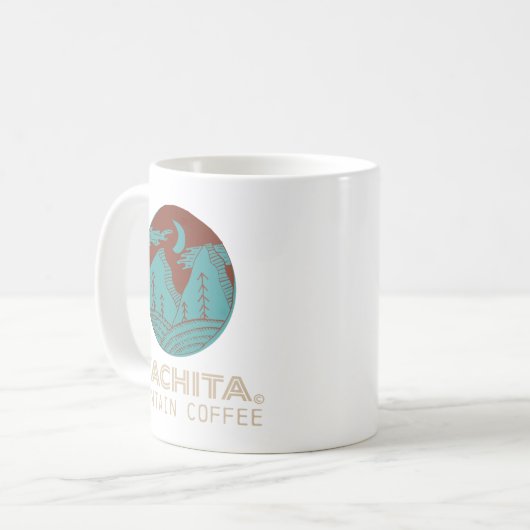 Wachita Mountain Coffee Mok (Voorkant links)