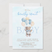 Wacht bijna op Baby shower uitnodiging (Voorkant)