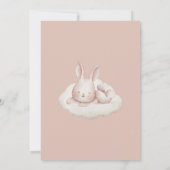 Wacht bijna op Baby shower uitnodiging (Achterkant)