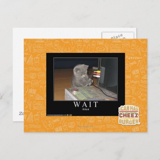 Wacht Briefkaart (Voorkant / Achterkant)