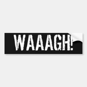 WACHT! BUMPERSTICKER