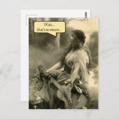 "Wacht...dat is geen maan", is het vierde met jou Briefkaart (Voorkant / Achterkant)