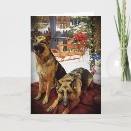 WACHT DAT WE ZULLEN WENSEN *JOU* MERRY CHRISTMAS FEESTDAGEN KAART (Voorkant)