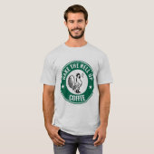 WACHT DE HELL-UP KOFFIE, ROOSTER T-Shirts (Voorkant volledig)