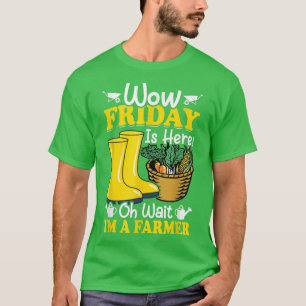 Wacht eens dat ik een boer ben... die een boer is. t-shirt