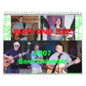 WACHT EN ZIE 2007-band agenda Kalender (Hoes)