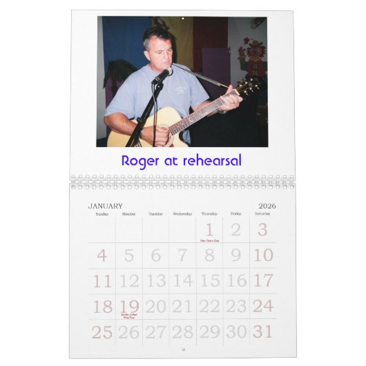 WACHT EN ZIE 2007-band agenda Kalender (Jan 2026)