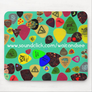 WACHT EN ZIE gitaarplukkermousepad Muismat