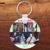 WACHT EN ZIE Kernketting Sleutelhanger (Voorkant)