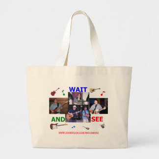 WACHT EN ZIE kleine canvas tas