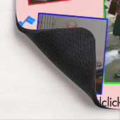 WACHT EN ZIE Mousepad met notities Muismat (Hoek)