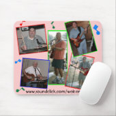 WACHT EN ZIE Mousepad met notities Muismat (Met muis)