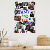 WACHT EN ZIE Poster 2007 band (Keuken)