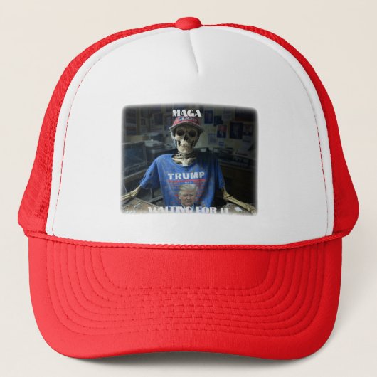 Wacht erop trucker pet (Voorkant)