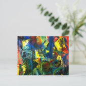 Wacht even briefkaart (Staand voorkant)