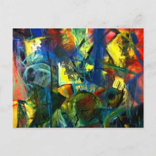 Wacht even briefkaart (Voorkant)