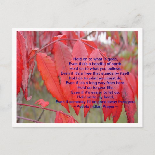 Wacht even briefkaart (Voorkant)