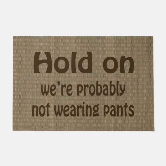 Wacht even deurmat (Voorkant)