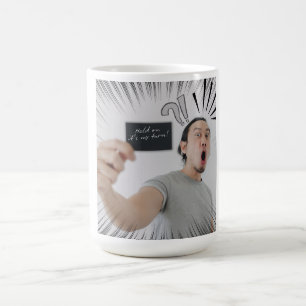 Wacht Even, Het Is Mijn Beurt! – Stripachtig Ontwe Koffiemok
