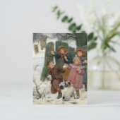 Wacht even, hier komt hij | Arthur John Elsley Briefkaart (Staand voorkant)