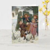 Wacht even, hier komt hij | Arthur John Elsley Kaart (Gele Bloem)