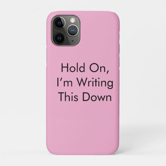 Wacht Even, Ik Schrijf Het Op Case-Mate iPhone Case (Achterkant)