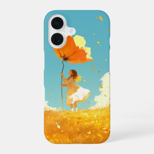 Wacht even iPhone 16 hoesje (Achterkant)