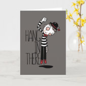 Wacht even. kaart (Gele Bloem)