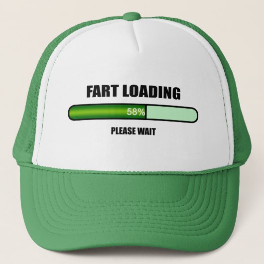 Wacht even met laden. trucker pet (Voorkant)