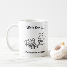 Wacht even muizen koffiemok